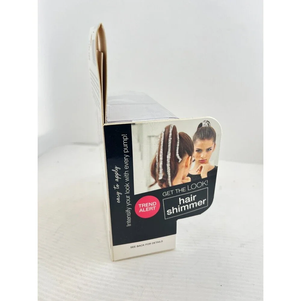 NIB Scunci Hair Shimmer Mist Spray GOLD Sparkling Accent Glitter Glimmer Ribbon